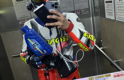 더워도 바이크 못 참거든요