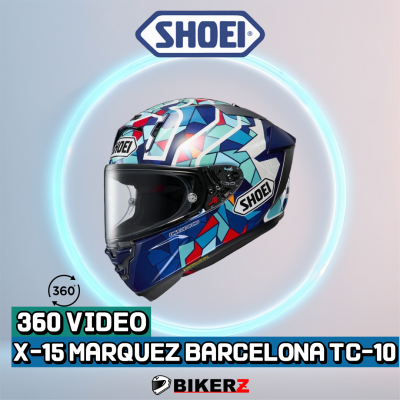 [360˚ VIDEO] X-15 MARQUEZ BARCELONA TC-10