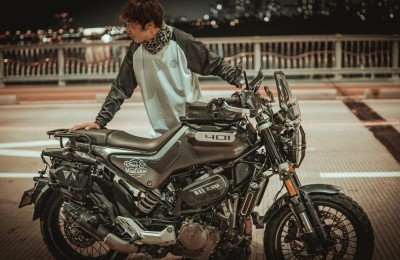 세컨 바이크 허스크바나 401입니다^^