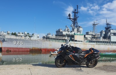 BIKER여름생존기-새벽 삽교에서