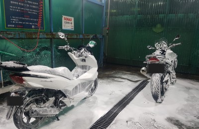 피돌이는 세차중