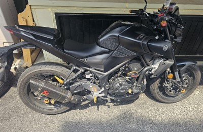 S125 → MT03 기변