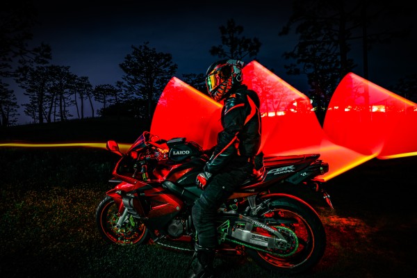 600rr 라이트페인팅